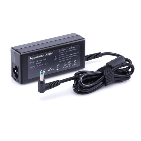 HP Replacement Laptop Charger - Hp AC Adapter- 65W 19.5V 3.3A (4.5 x 3.0mm Pin) Hp Blue Pin